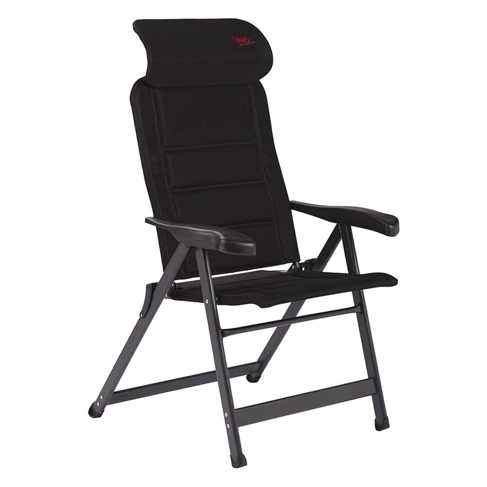 Crespo Ap 235 Air Deluxe Positionsstol - Sort tilbud!