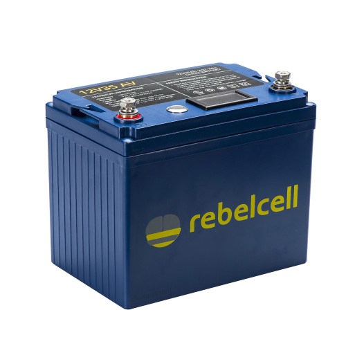 Rebelcell 12V35 Lithium Batteri til Trolling og Elektronik