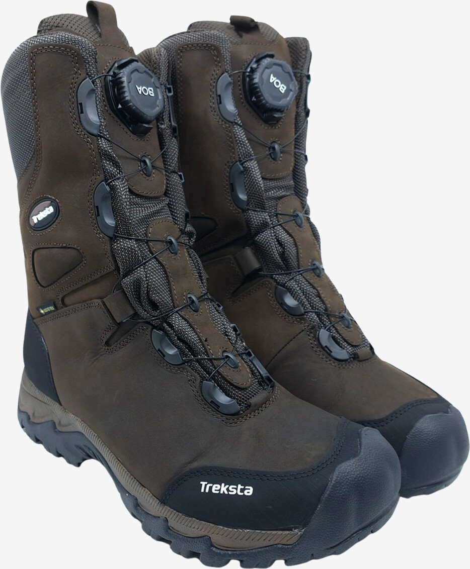 Treksta Lynx BOA 10" Gore-Tex Jagtsko - Mørkebrun
