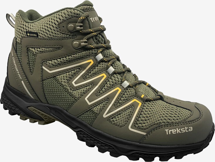 Treksta Tind Mid Gore Tex Vandrestøvler i Khaki