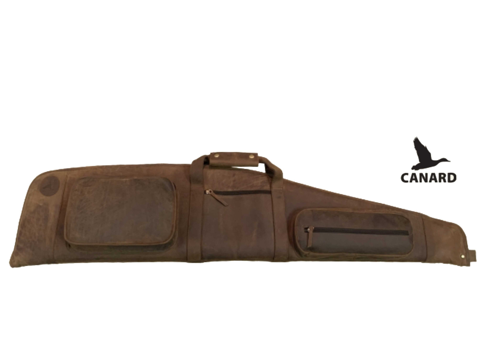 Canard Riffelfoderal i Crazy Horse Læder 130 cm
