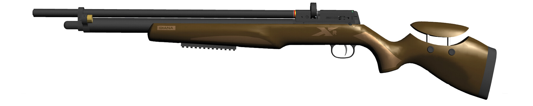 Diana XR200 Premium PCP Luftgevær 4,5 mm - Kvalitet fra Tyskland