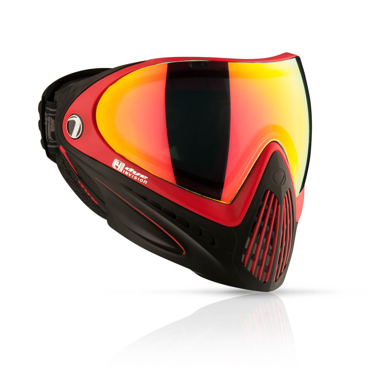 Dye I4 Pro Meltdown Fullface Maske - Sort/Rød tilbud