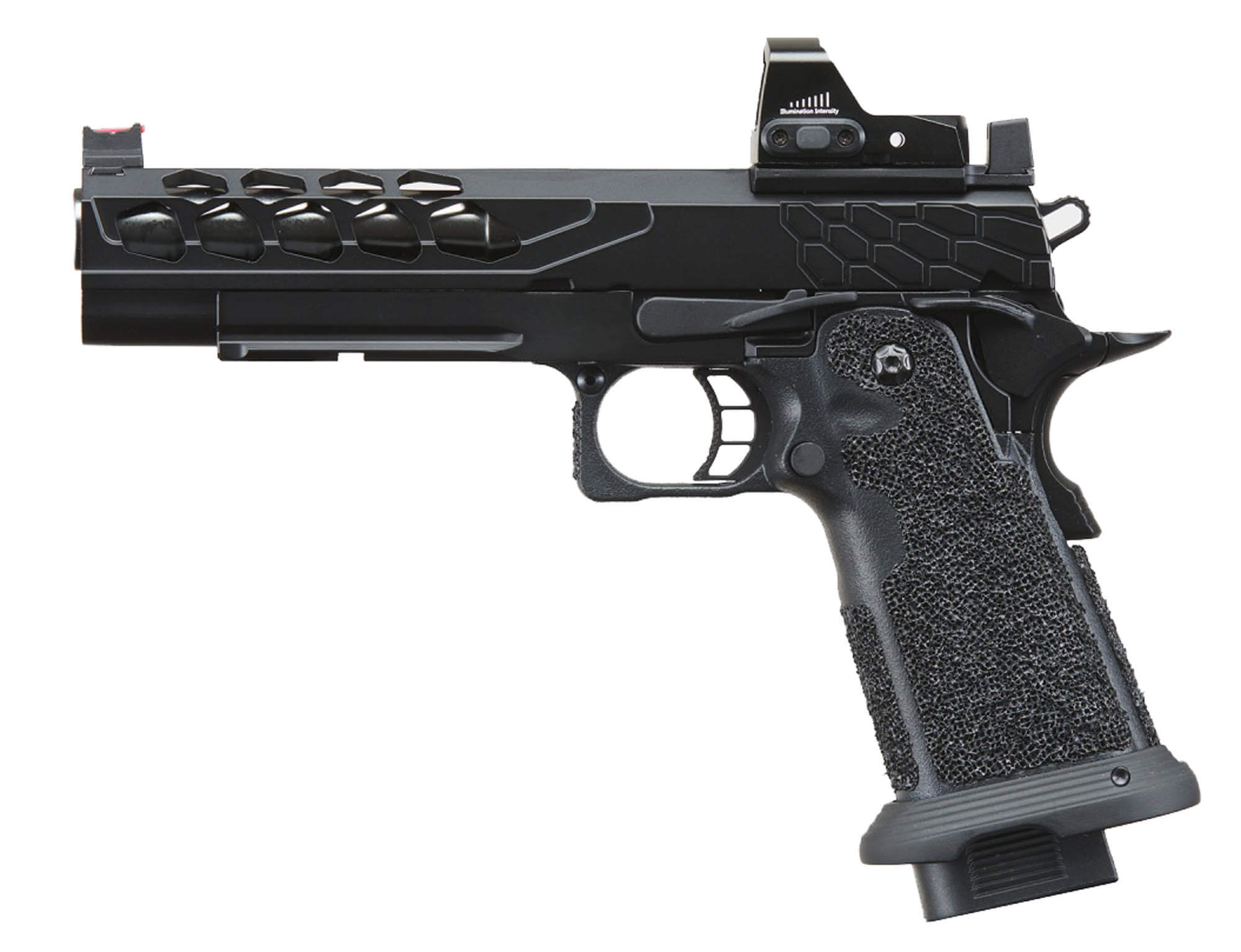 Lancer Hi Capa 5.1 Gas Pistol - Sort, Præcision og Ydeevne