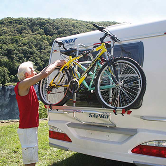 Fiamma Cykelholder til Campingvogn - Bagmonteret 2 Cykler
