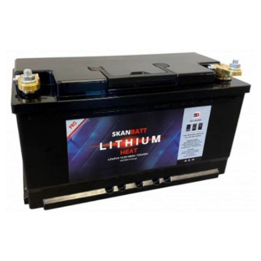 Skanbatt Heat Pro 98Ah Lithiumbatteri til Autocamper