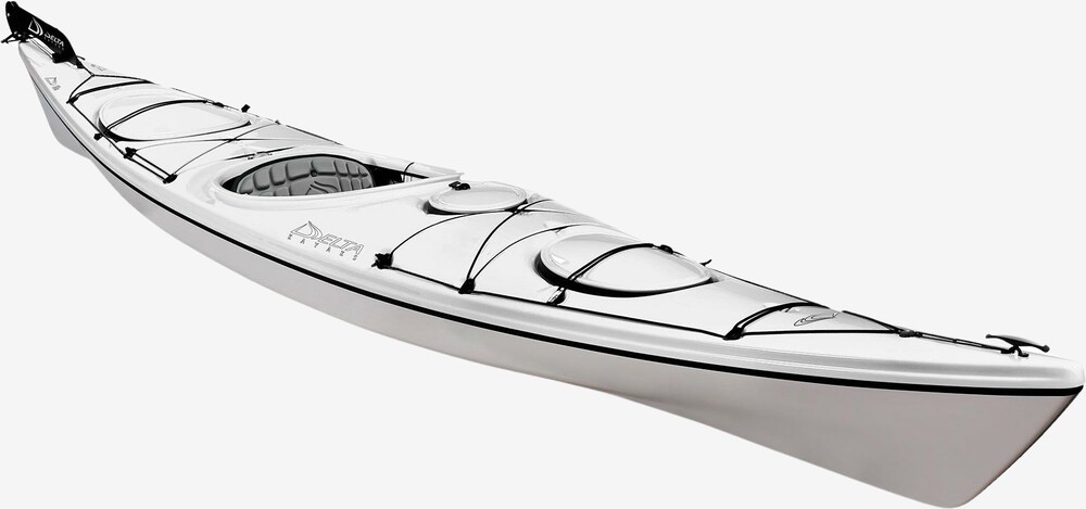 Delta 15s Kajak med Finne - Hvid Kvalitet fra Delta Kayaks
