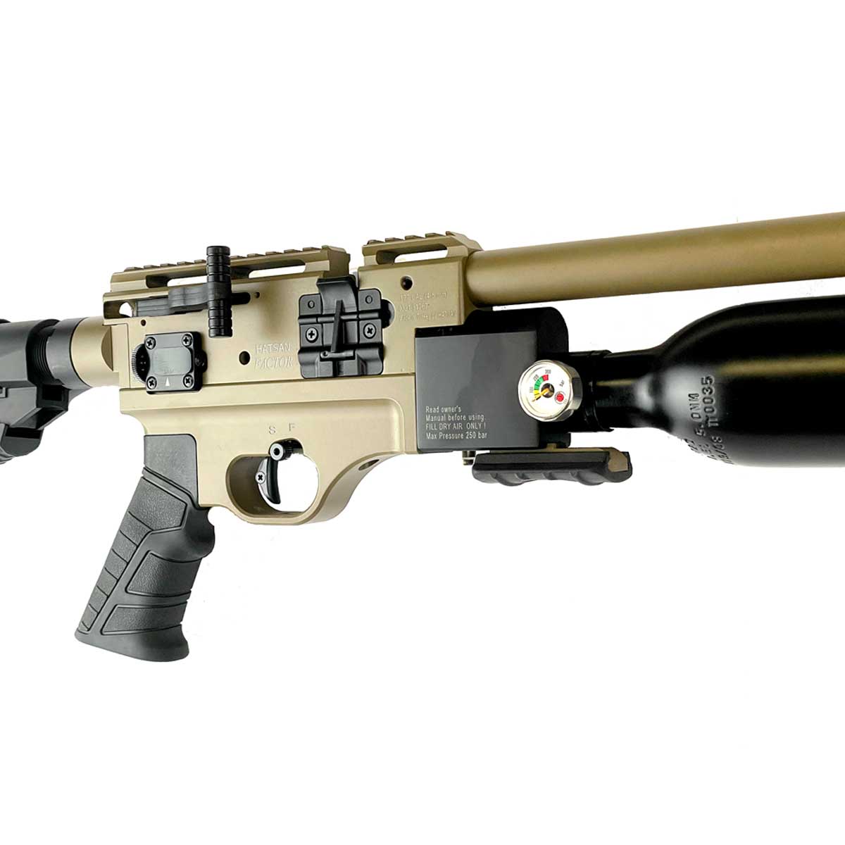 Hatsan Factor Fde PCP Luftgevær 4,5 mm 355 m/s