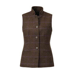 Laksen Pippa Fife Tweed Vest - Stilfuld Bodywarmer