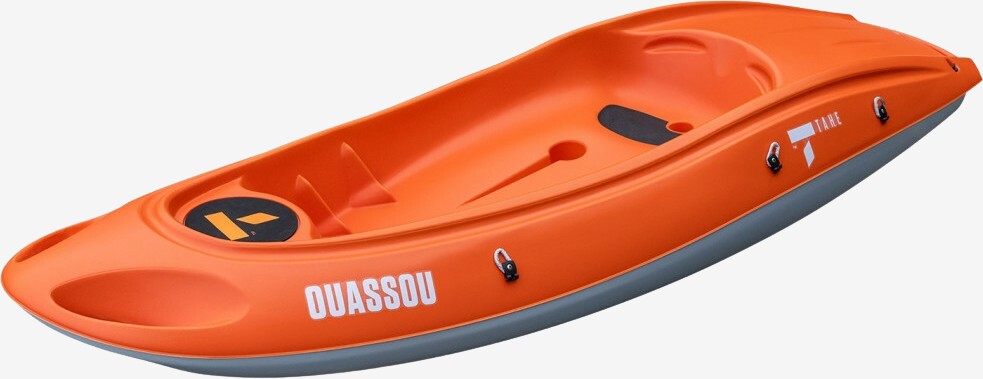 Tahe Ouassou Sit On Top Kajak - Orange 1 Pers.