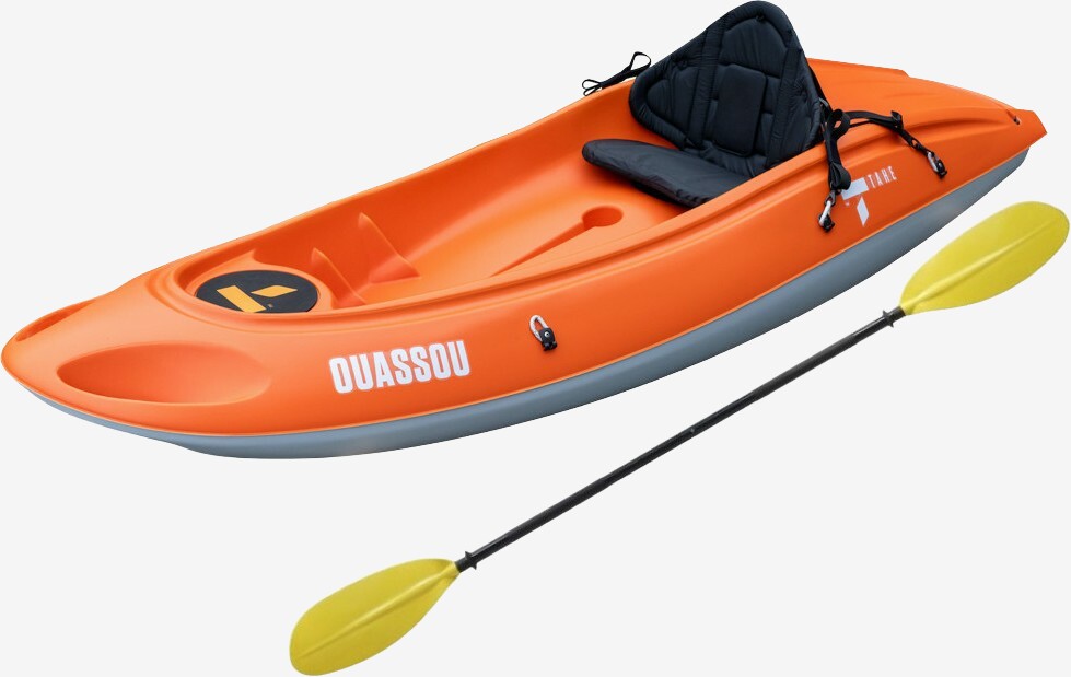 Tahe Ouassou Sit On Top Kajak Pakke - Orange Tilbud!