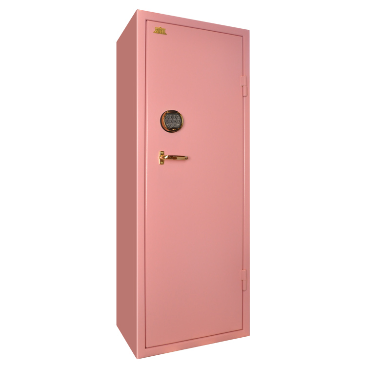 SP88 Våbenskab til 16 våben med pink kodelås - Standard